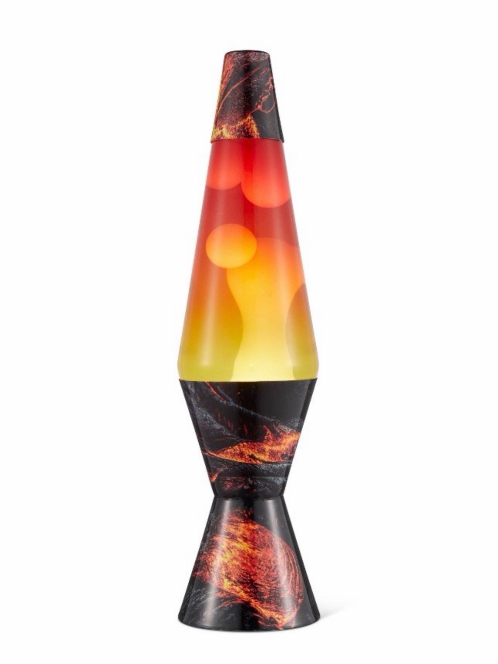 Red and Orange Lava Lamp Home Art